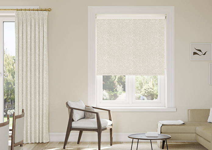 William Morris At Home Willow, Jute - Roller Blind - Image 3
